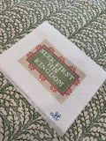 Needlepoint Canvas | Seek First His Kingdom (5x7 inch) | 14 mesh